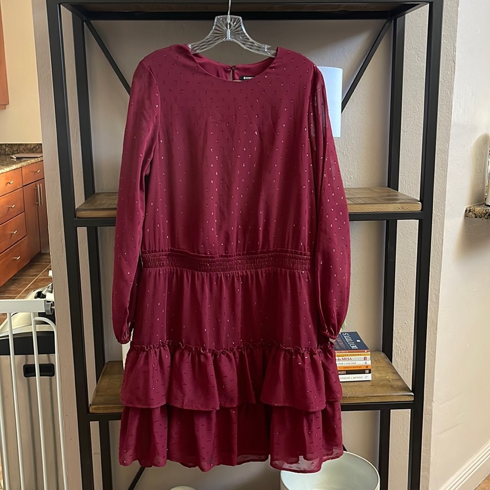 Dress with sleeve